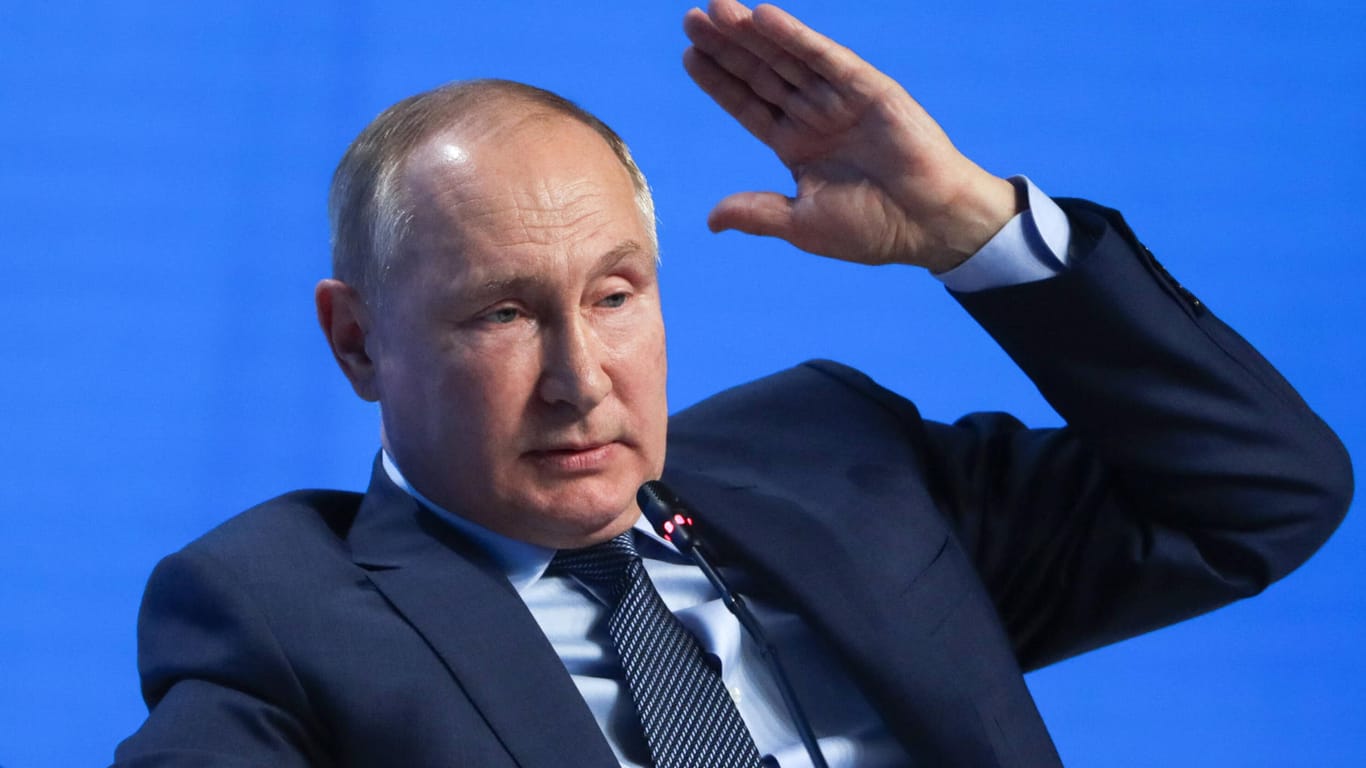 Wladimir Putin: Ihm wird vorgeworfen, weniger Erdgas nach Europa zu liefern.