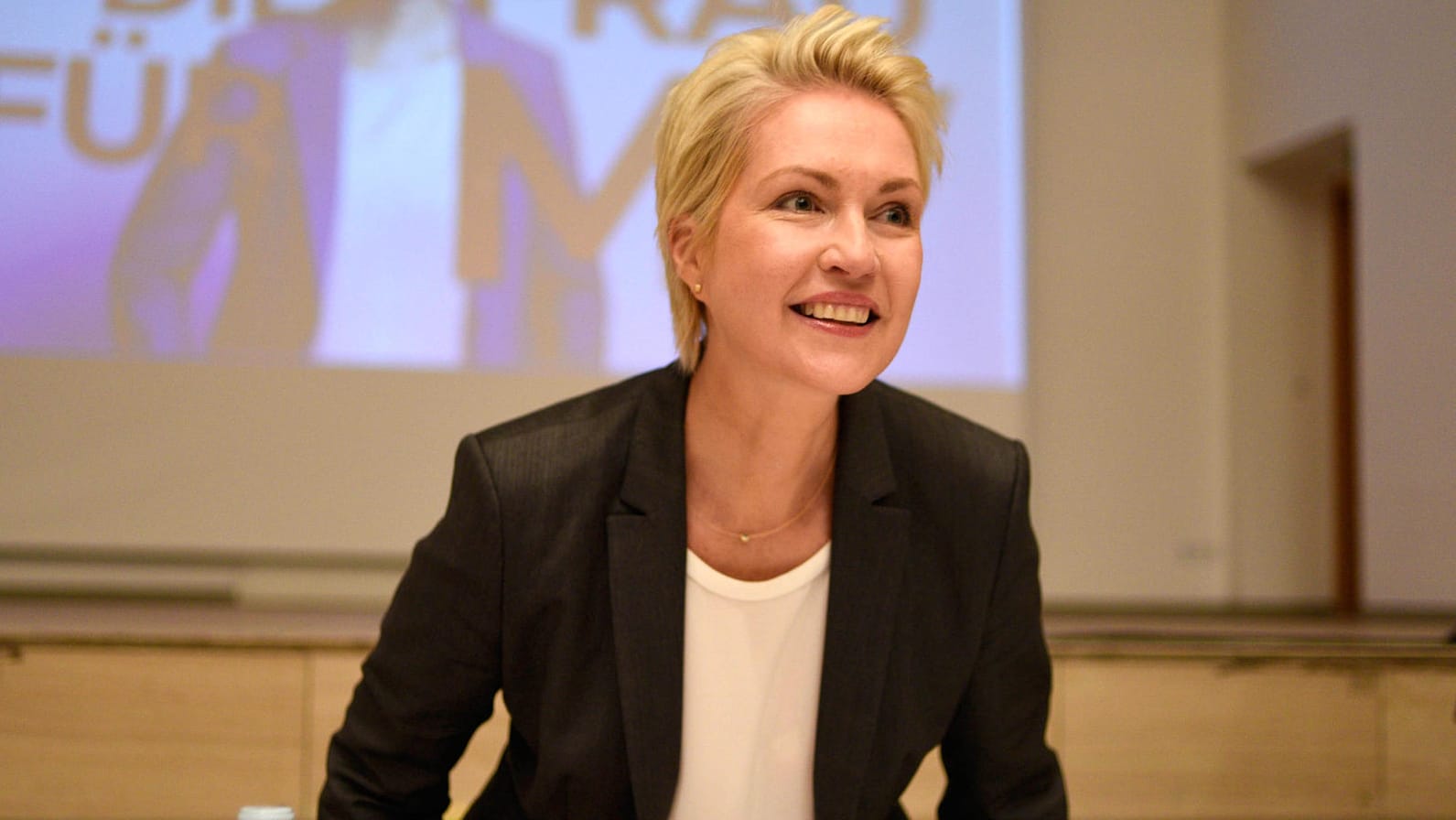 SPD-Ministerpräsidentin Manuela Schwesig: Von 1998 bis 2006 regierte die SPD im Nordosten bereits mit der PDS/Die Linke.