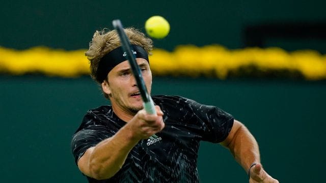 Steht in Indian Wells im Viertelfinale: Alexander Zverev.