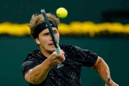 Steht in Indian Wells im Viertelfinale: Alexander Zverev.