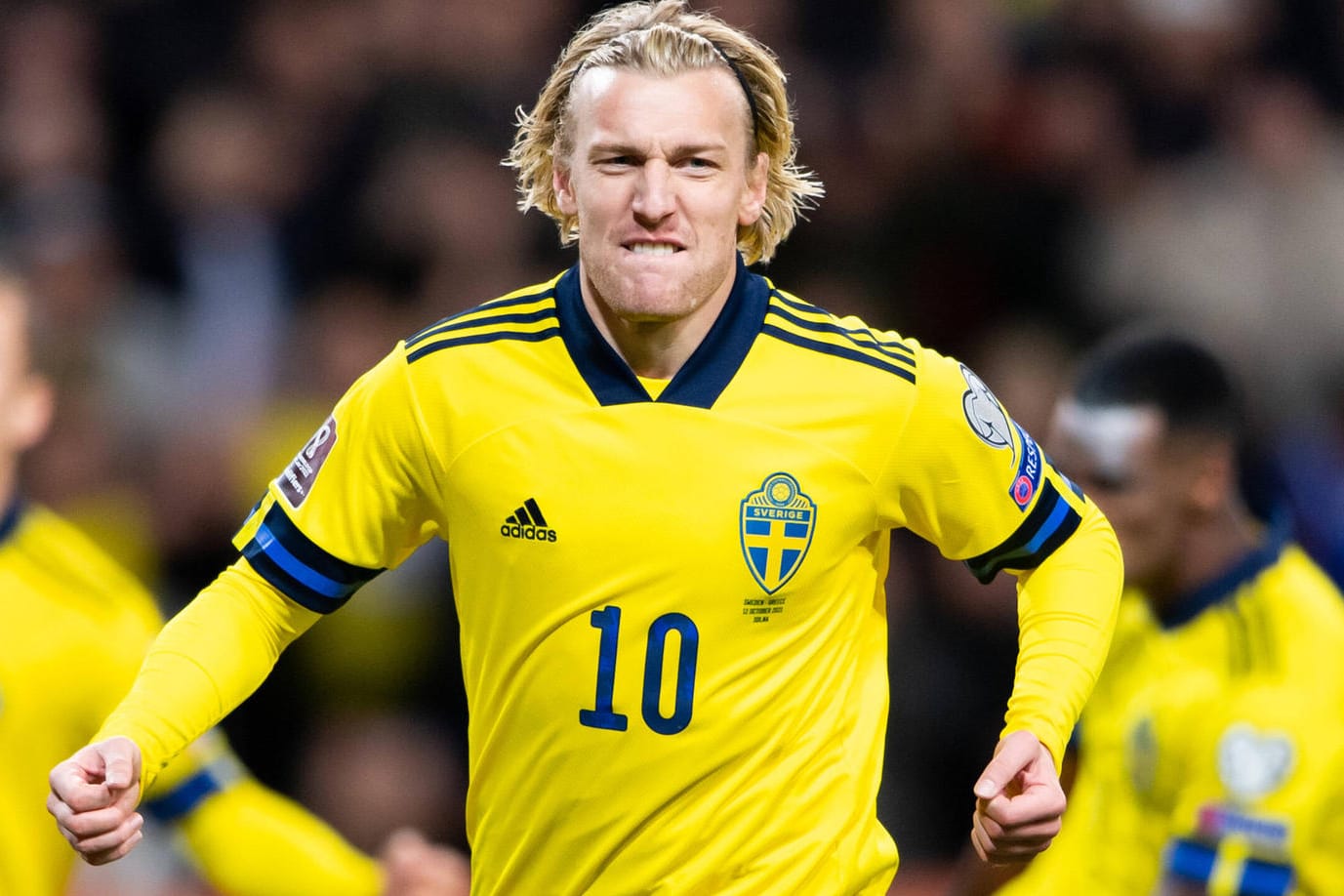 Emil Forsberg: Der schwedische Offensivmann ist mit seinem Team auf WM-Kurs.