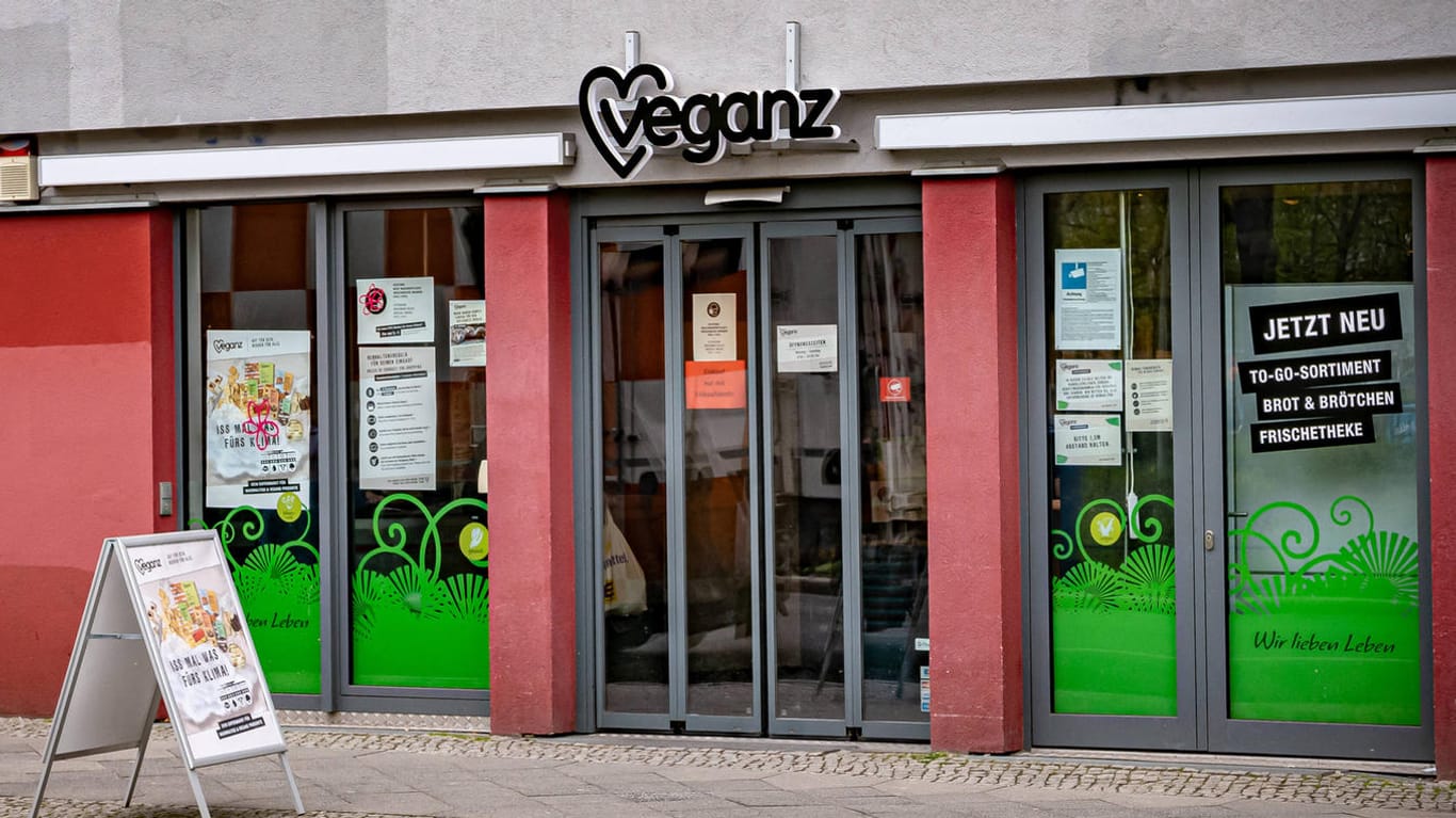 Eine Veganz-Filiale in Berlin: Das unternehmen startete als Supermarkt, nun wird der Börsengang geplant.