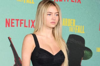 Leni Klum: Das Model kam am Mittwoch zur Premiere des neuen Netflix-Films "The Harder They Fall".