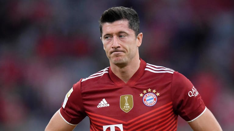 Robert Lewandowski: Der Weltfußballer scheint aktuell nicht komplett zufrieden zu sein in München.