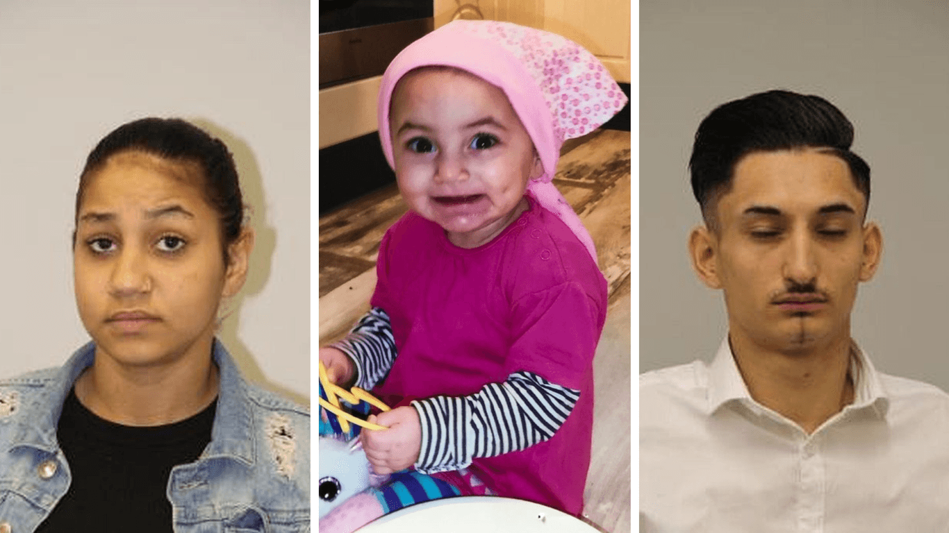 Die kleine Medina und ihre Eltern: Anfang Mai wurde das Kind aus der Obhut des Jugendamts entführt.
