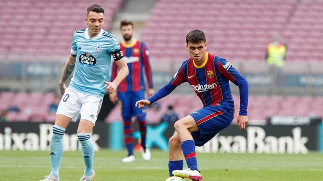 Hat in der spanischen Nationalmannschaft und beim FC Barcelona starke Leistungen gezeigt: Pedri. Hat in der spanischen Nationalmannschaft und beim FC Barcelona starke Leistungen gezeigt: Pedri.