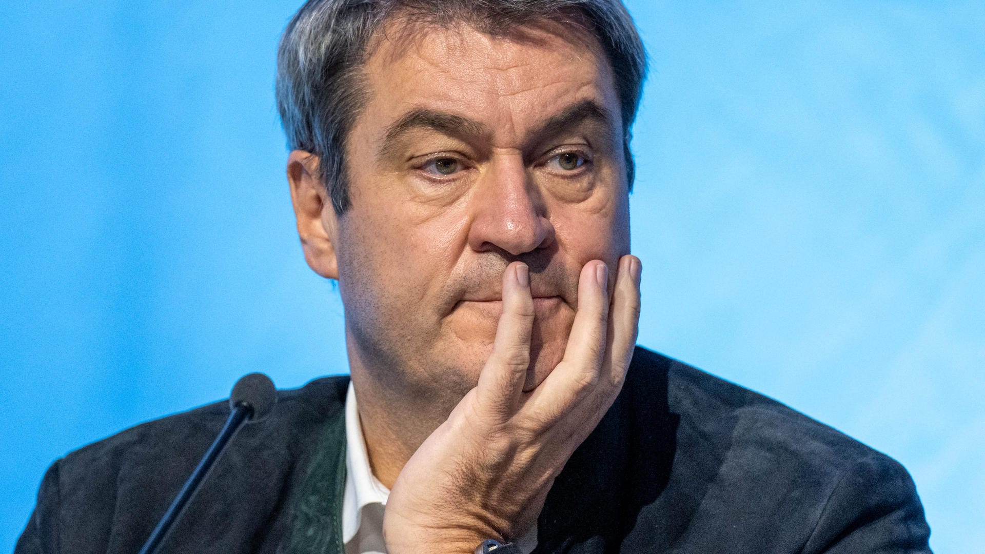 CSU-Chef Markus Söder: "Wäre richtig gewesen, wenn er sich der Diskussion gestellt hätte".