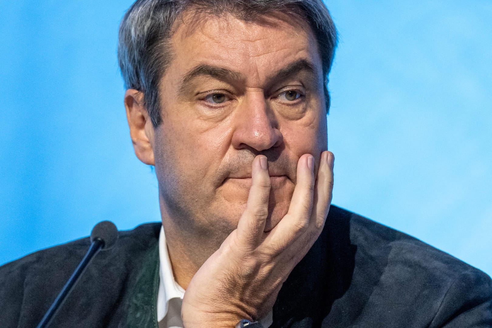 CSU-Chef Markus Söder: "Wäre richtig gewesen, wenn er sich der Diskussion gestellt hätte".