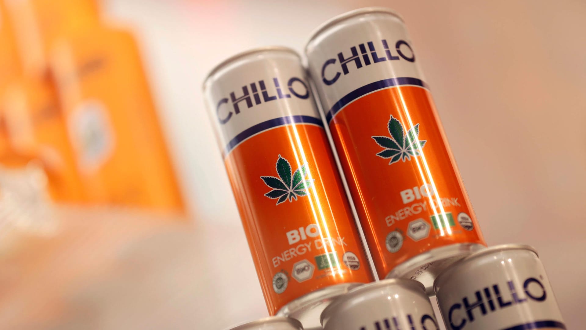 Cannabis-Energydrink (Symbolbild): Mittlerweile gibt es weltweit viele Produkte mit THC.