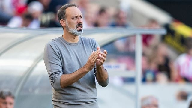 Stuttgarts Trainer Pellegrino Matarazzo