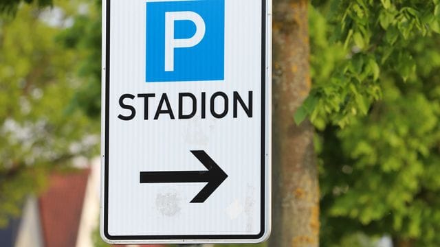 Parkplatzschild