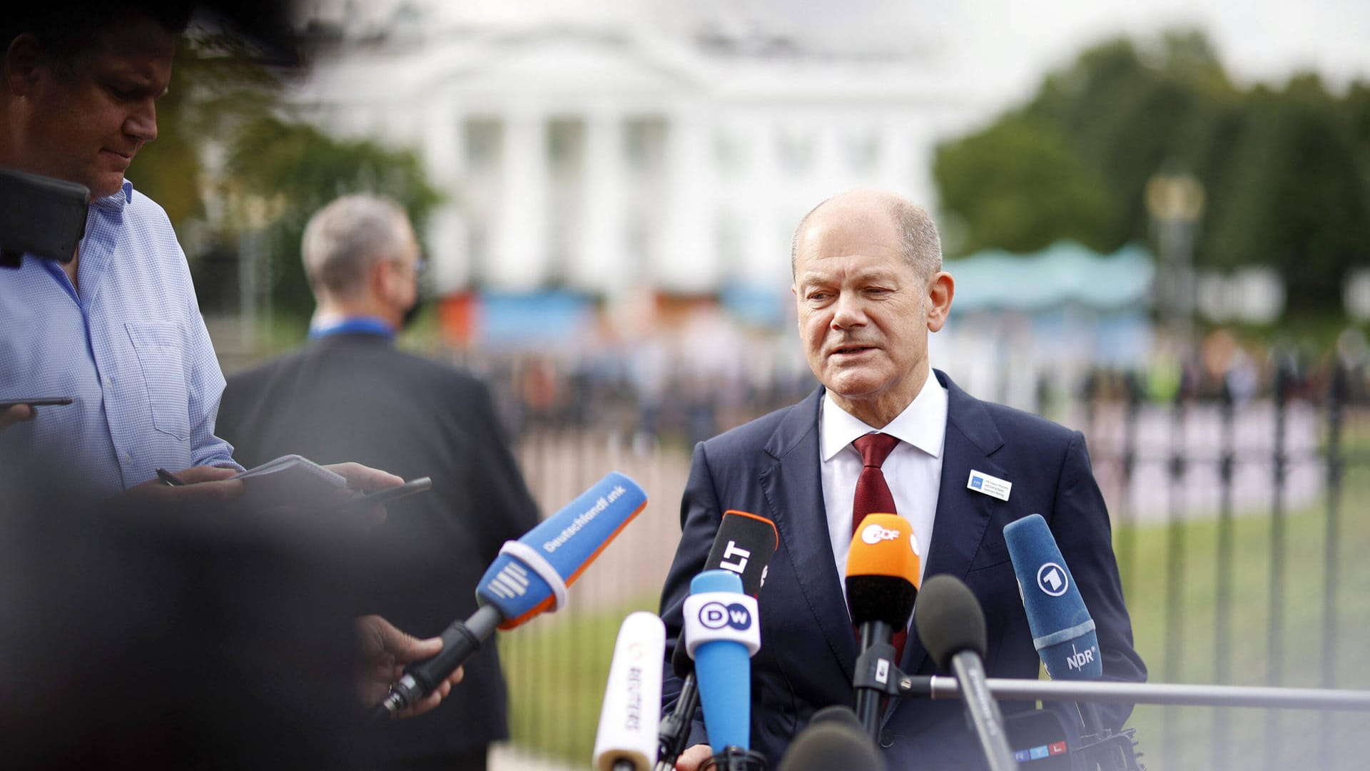 Olaf Scholz in Washington: Seine Chancen, Kanzler zu werden, sind so groß wie nie.