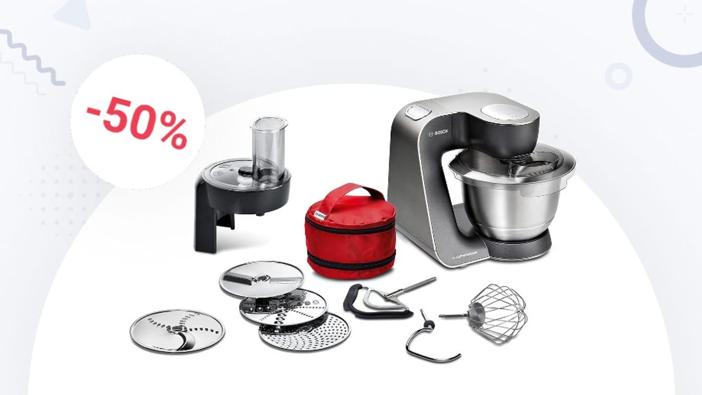 Die Bosch Küchenmaschine Mum5 HomeProfessional gibt es heute bei Amazon erstmals für weniger als 200 Euro.