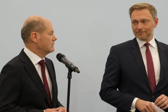 Olaf Scholz und Christian Lindner: Wird der FDP-Chef neuer Finanzminister?