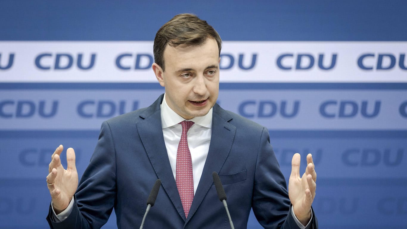 Paul Ziemiak, Generalsekretär der CDU: Von der Union hagelte es Kritik gegen das Ampel-Vorhaben.