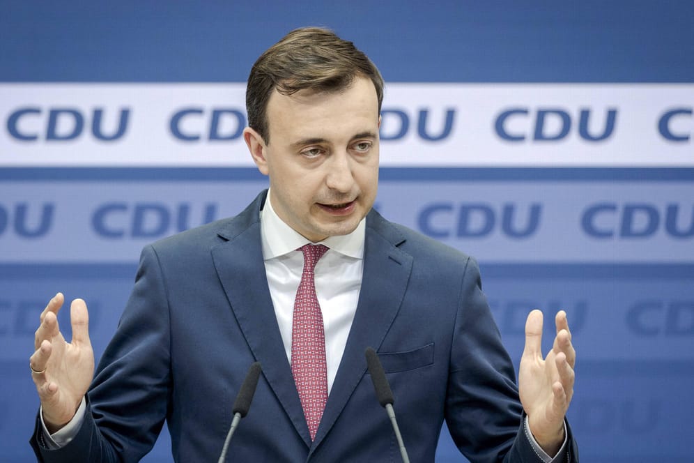 Paul Ziemiak, Generalsekretär der CDU: Von der Union hagelte es Kritik gegen das Ampel-Vorhaben.
