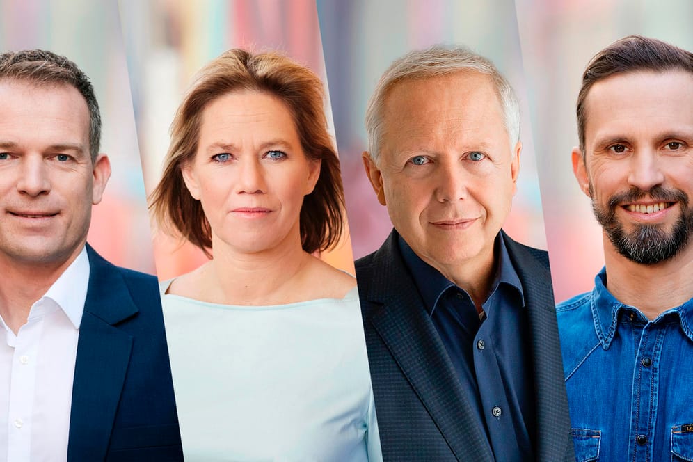 ARD-Chefs: Oliver Köhr, Christine Strobl, Tom Buhrow und Florian Hager