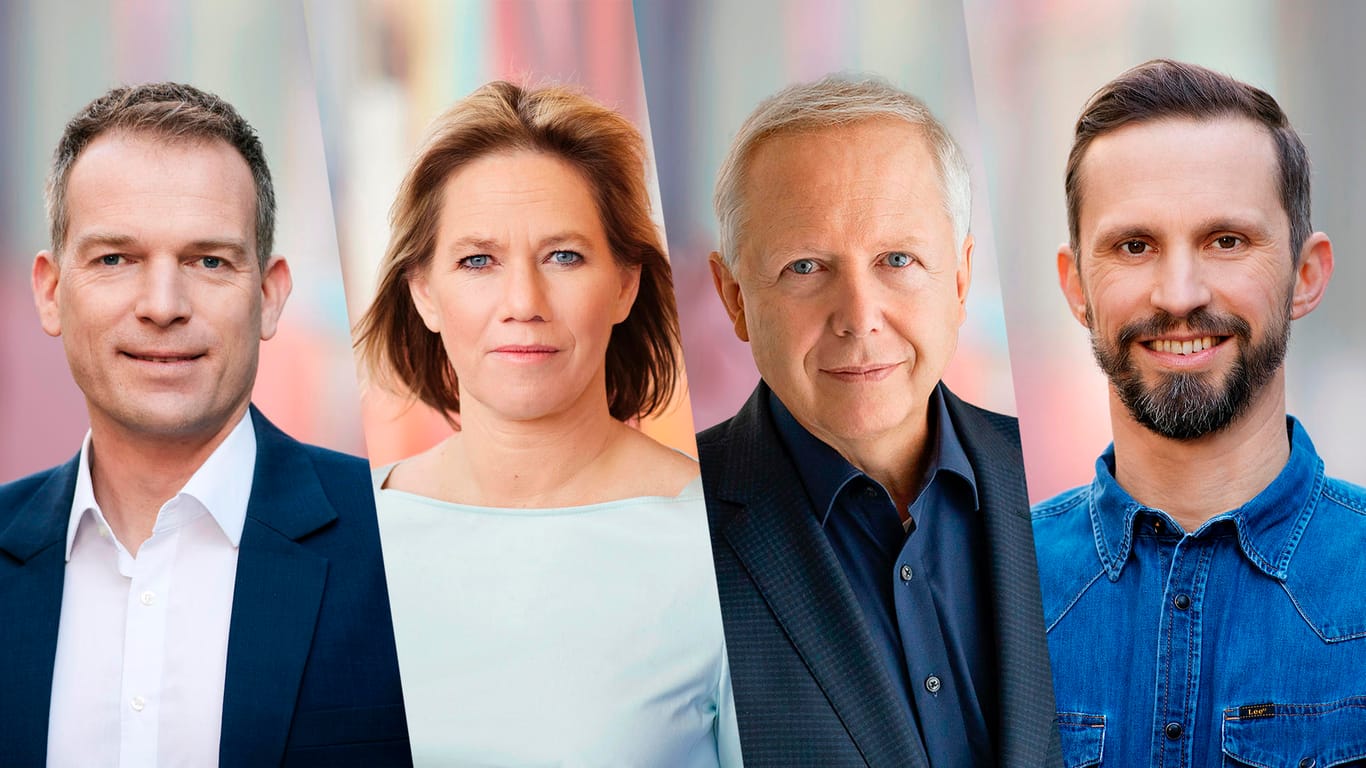 ARD-Chefs: Oliver Köhr, Christine Strobl, Tom Buhrow und Florian Hager