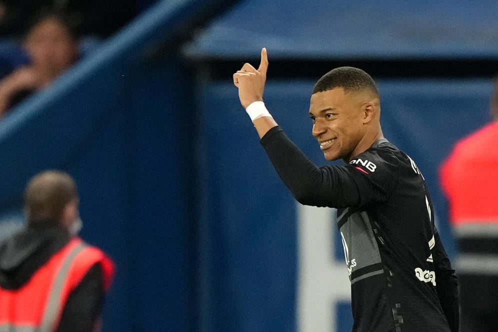 Erlöste PSG mit seinem Treffer: Kylian Mbappe