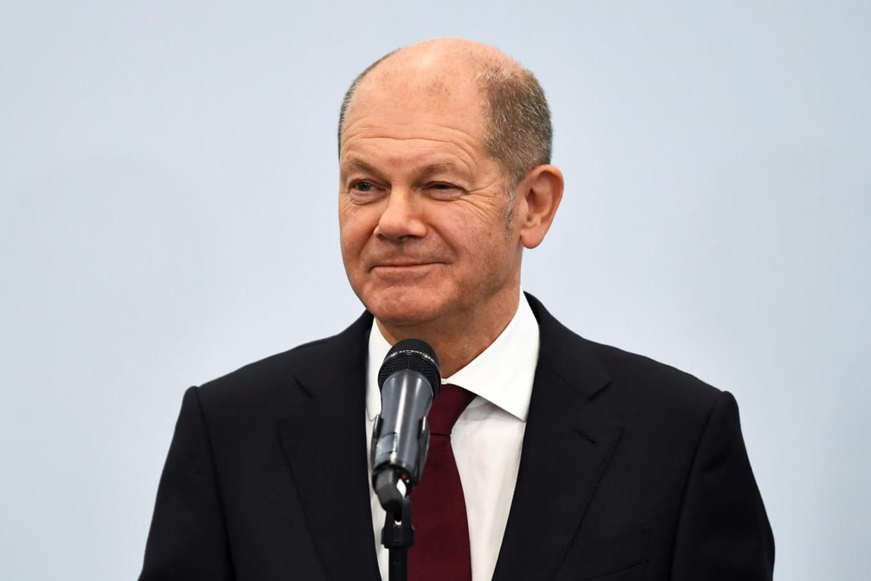 Olaf Scholz spricht bei der Vorstellung des Sondierungspakets am Freitag zur Presse. Der SPD-Politiker baut auf höhere Steuereinnahmen.