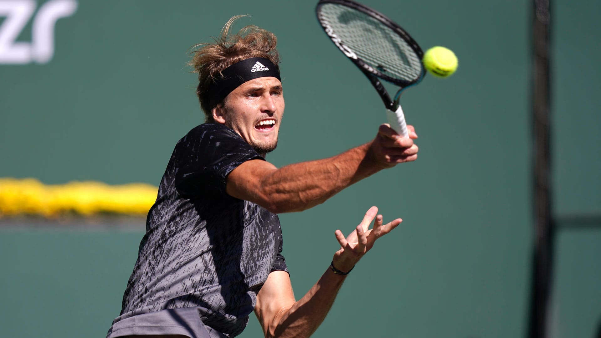 Alexander Zverev musste sich beim Masters in Indian Wells sichtlich abmühen. Am Ende schien er den Rhythmus verloren zu haben.