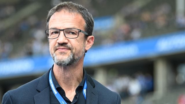 Herthas Geschäftsführer Sport, Fredi Bobic, trifft mit dem Hauptstadtclub am achten Spieltag auf seinen vorherigen Arbeitgeber, die Frankfurter Eintracht.