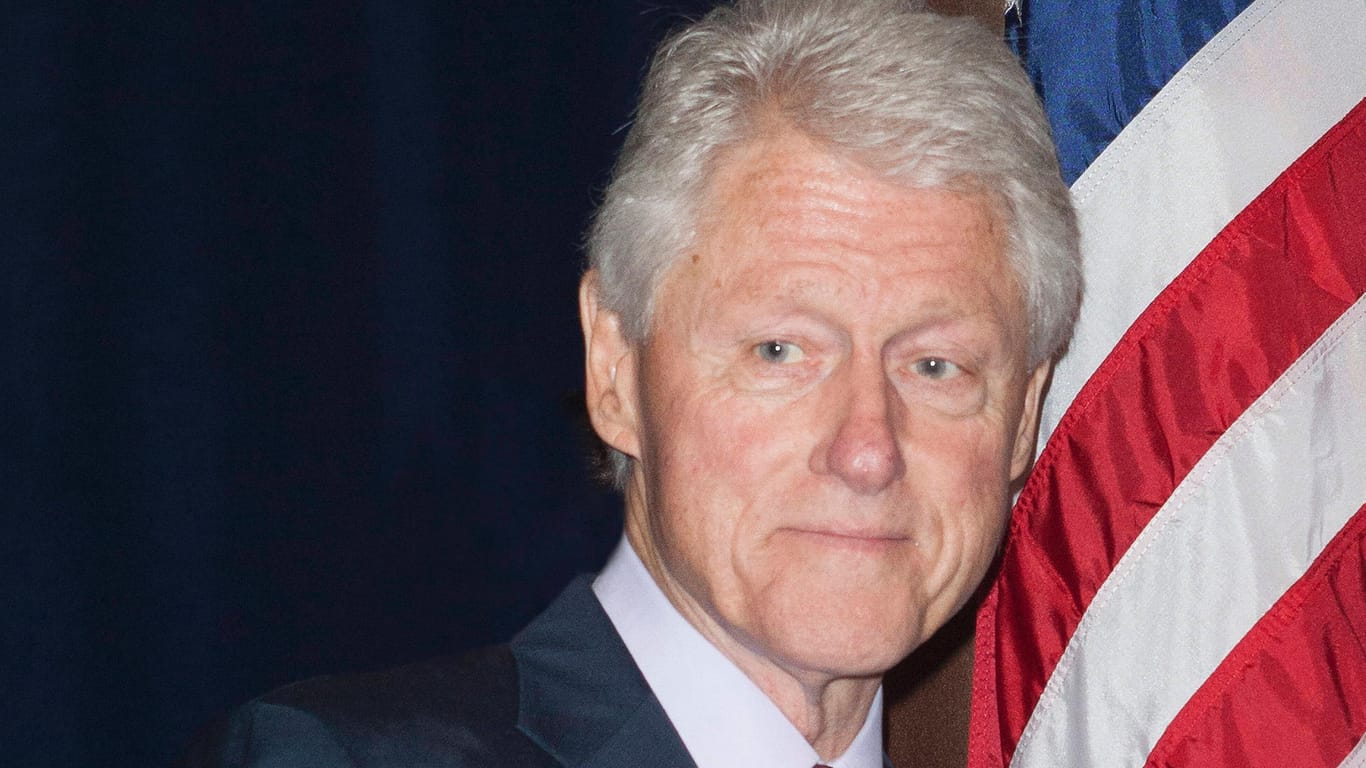 Bill Clinton: Der frühere US-Präsident klagte über Müdigkeit.