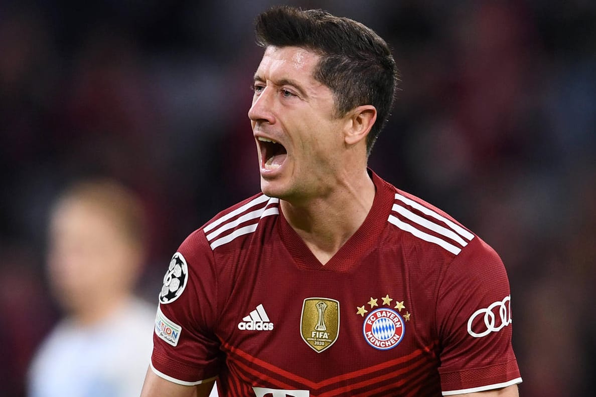 Robert Lewandowski: Der Bayern-Star könnte zur kommenden Saison in einem geänderten Trikot auflaufen.