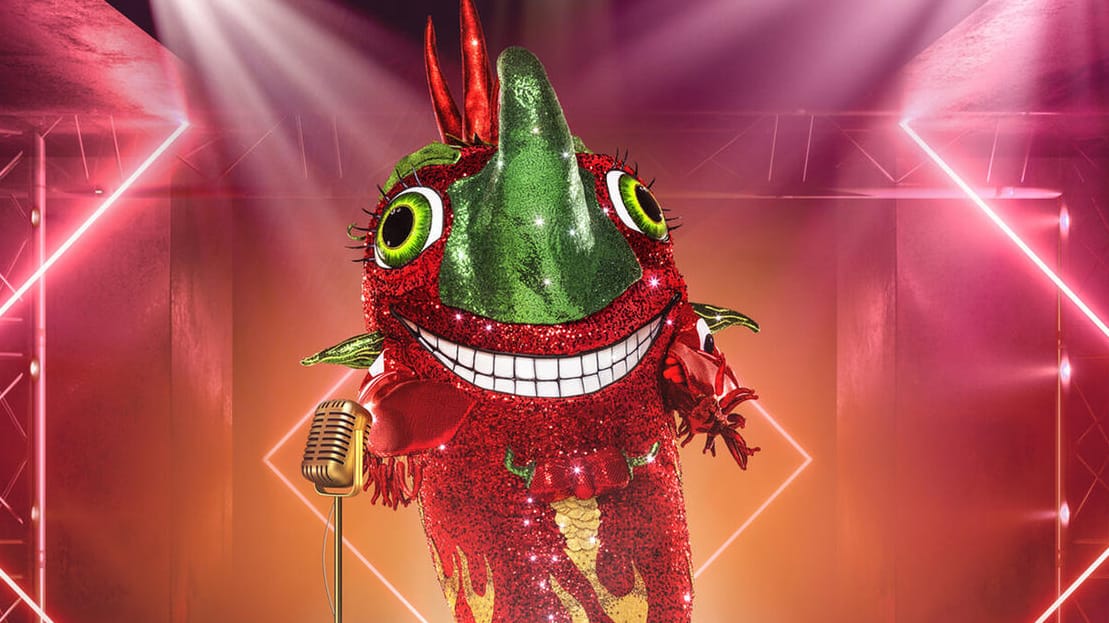 "The Masked Singer": Die Chili wurde von den Zuschauern rausgewählt.