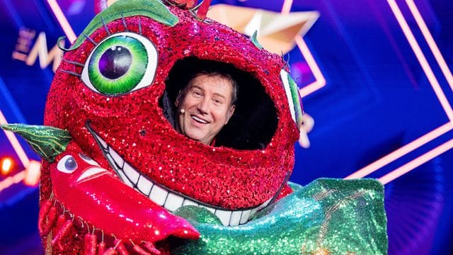 Jens Riewa als "Die Chili" in der Prosieben-Show "The Masked Singer".