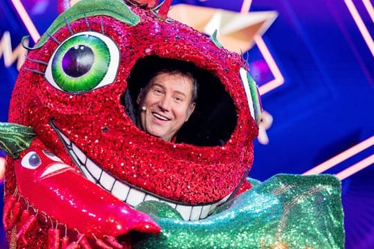 Jens Riewa als "Die Chili" in der Prosieben-Show "The Masked Singer".