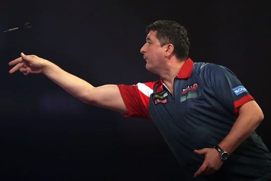 War für Florian Hempel zu stark: Mensur Suljovic.