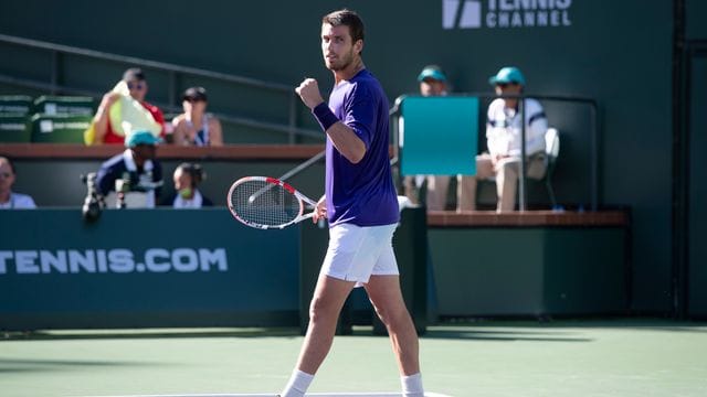 Steht in Indian Wells im Finale: Cameron Norrie.