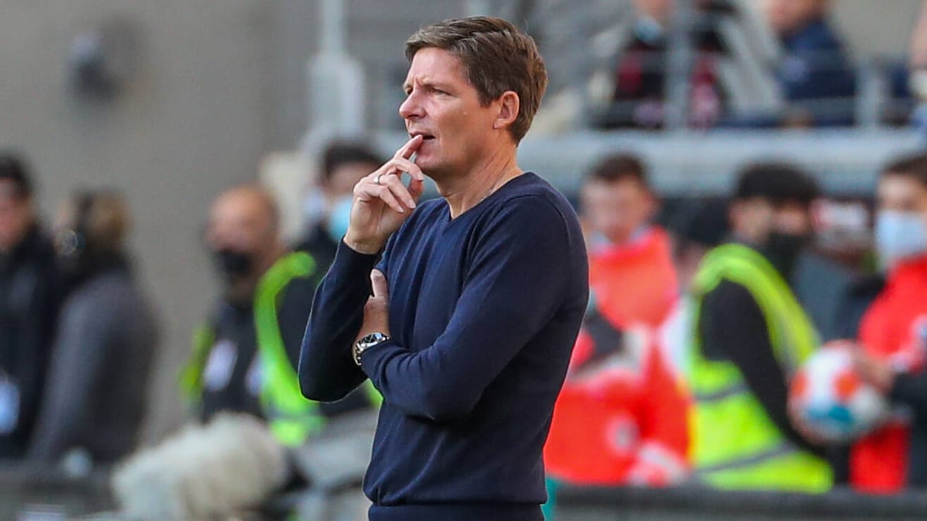 Oliver Glasner: Der Trainer ist seit dieser Saison bei Eintracht Frankfurt tätig. Oliver Glasner: Der Trainer ist seit dieser Saison bei Eintracht Frankfurt tätig.