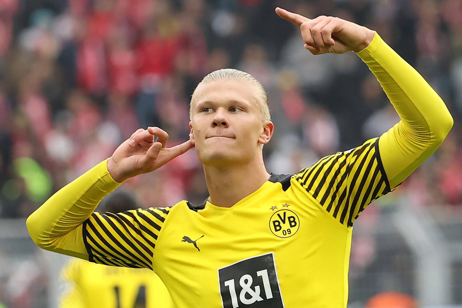 Erling Haaland: Der BVB-Star machte zwei Treffer gegen Mainz.