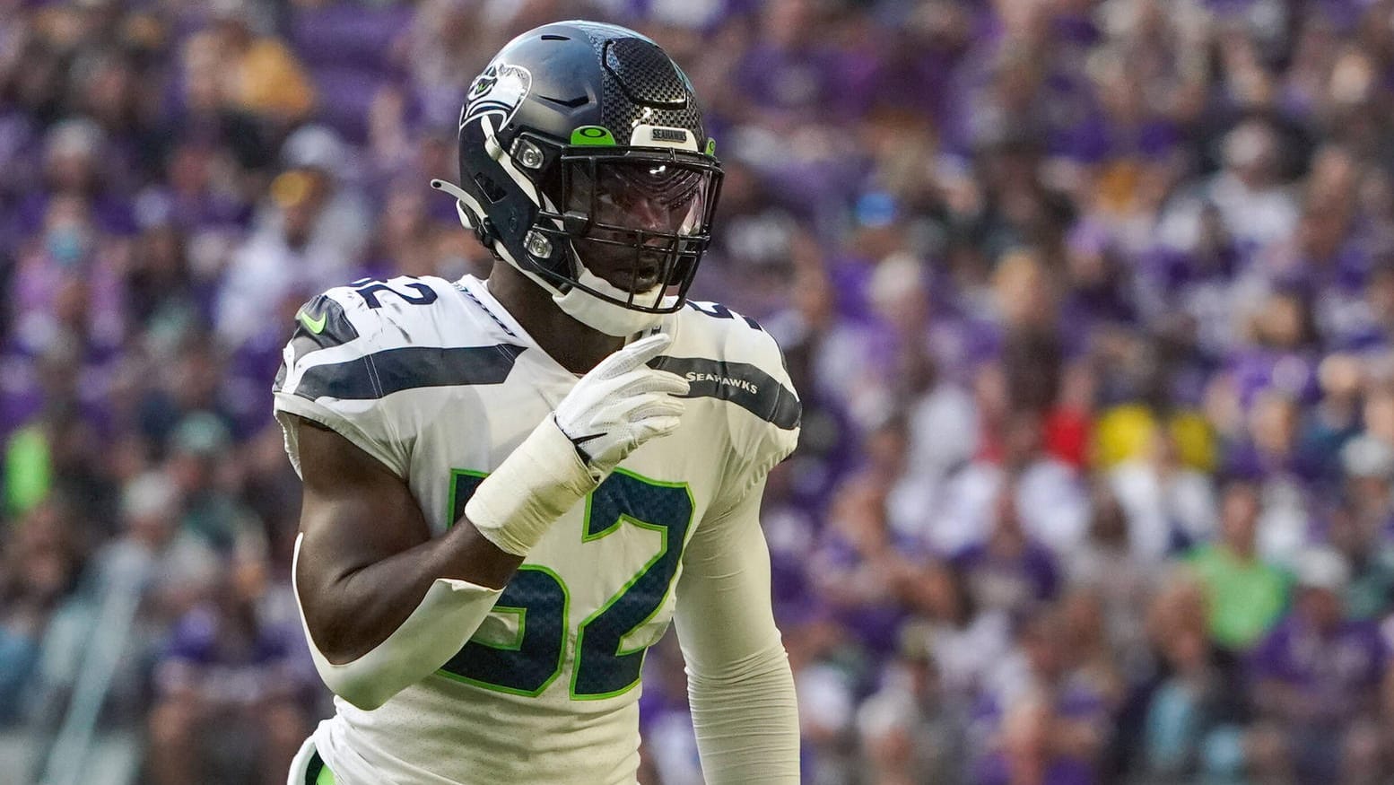 Musste verletzt vom Platz: NFL-Profi Darrell Taylor.