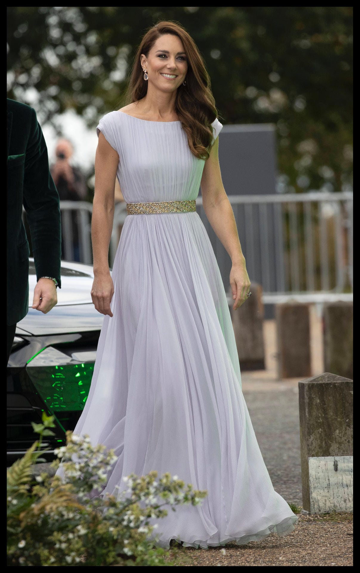 Kate strahlte in einem Kleid von Alexander McQueen.