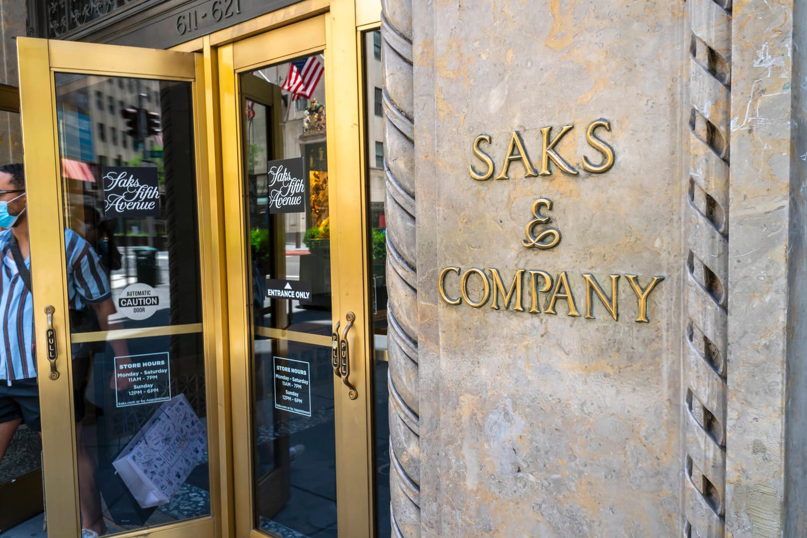 New Yorker Filiale von Saks Fifth Avenue: Die Kaufhauskette strebt an die Börse.