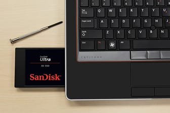 Angebot bei Media Markt: SanDisk Ultra 3D SSD-Festplatte zum Knallerpreis.