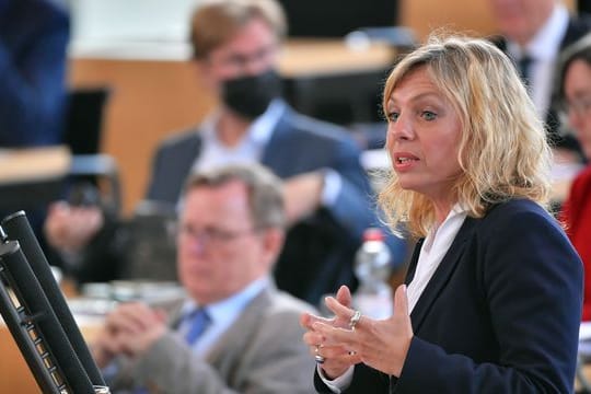 Thüringens Infrastrukturministerin Susanna Karawanskij (Linke)