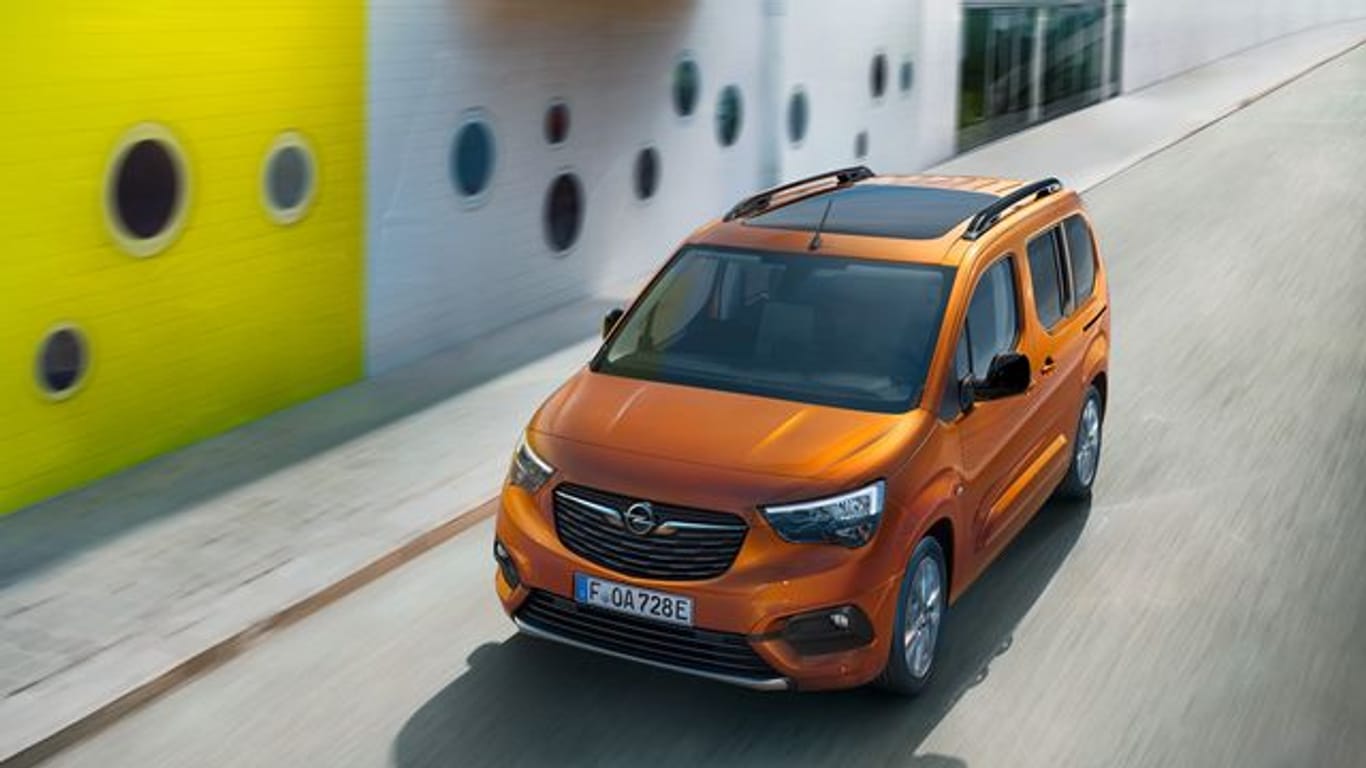 Sssssst - der elektrisch angetriebene Opel Combo soll mit einer Batterieladung bis zu 280 Kilometer weit kommen.