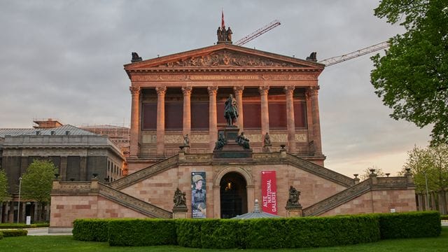 Alte Nationalgalerie auf der Museumssinsel in Berlin