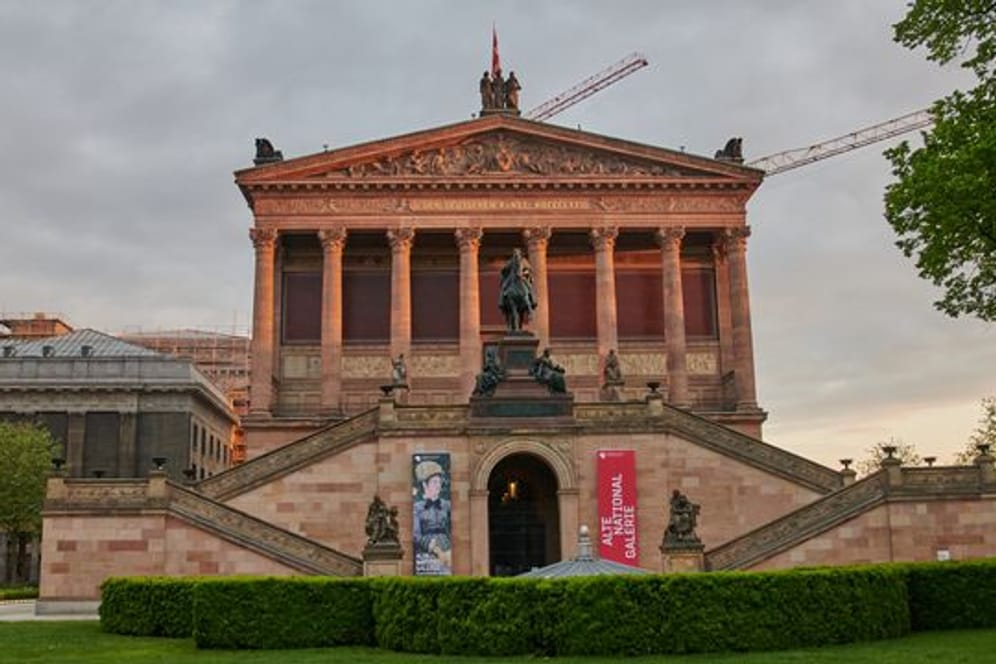 Alte Nationalgalerie auf der Museumssinsel in Berlin