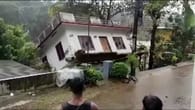 Indien: Flut reißt ganzes Haus mit