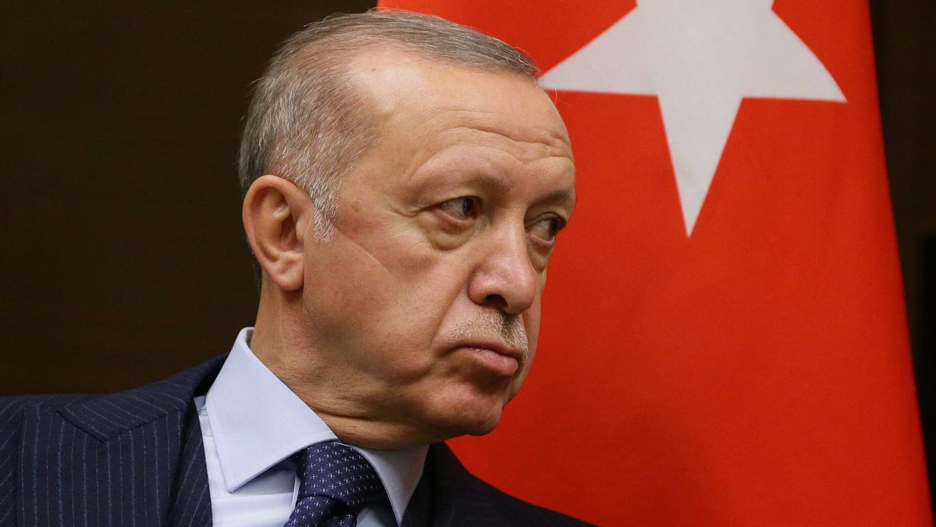 Recep Tayyip Erdoğan: Der türkische Präsident lässt den Menschenrechtsaktivisten nicht frei.