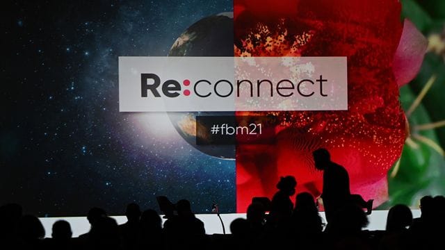 Die Frankfurter Buchmesse steht unter dem Motto "Re:connect".