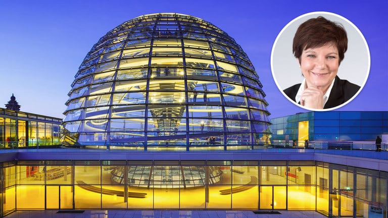 Kuppel des Reichstages: Die kommende Regierung will weiter die Schuldenbremse aussetzen, doch das könnte gefährlich werden, schreibt Kolumnistin Ursula Weidenfeld.