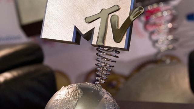 Eine Trophäe der MTV Europe Music Awards (EMA).