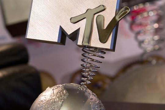 Eine Trophäe der MTV Europe Music Awards (EMA).