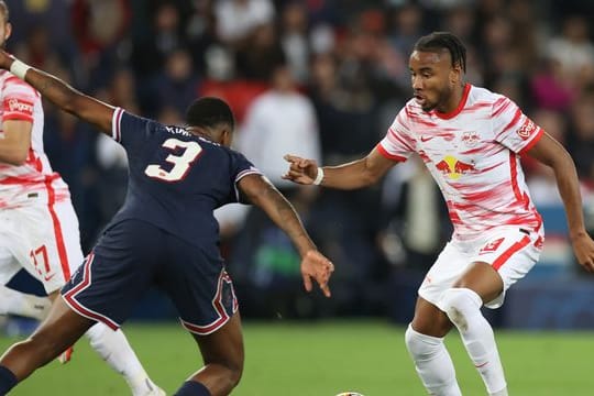 Presnel Kimpembe (l) und Christopher Nkunku